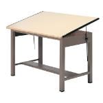 Safco Ranger Steel 4-Post Table 60"W x 37.5"D - (3 Options Available) ET22247