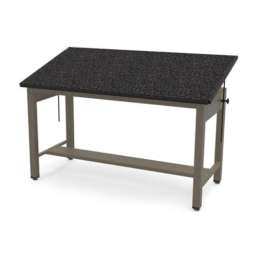  Safco Ranger Steel 4-Post Table 84"W x 43.5"D - (3 Options Available)
