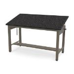 Safco Ranger Steel 4-Post Table 84"W x 43.5"D - (3 Options Available) ET22250