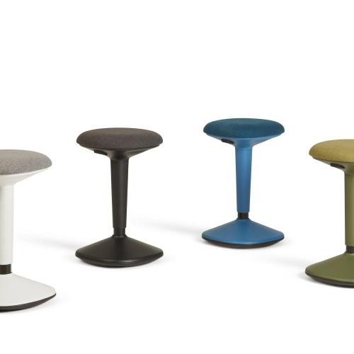  Safco Welle Active Stool - (4 Options Available)