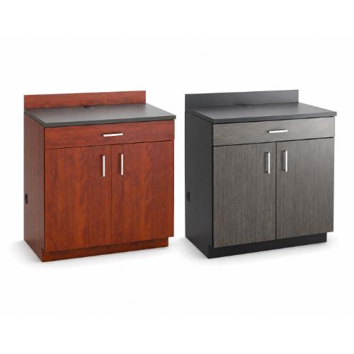   Safco Hospitality One Drawer/Two Door Base Cabinet - (2 Options Available), Safco 1701, Safco Hospitality, Safco Cabinet