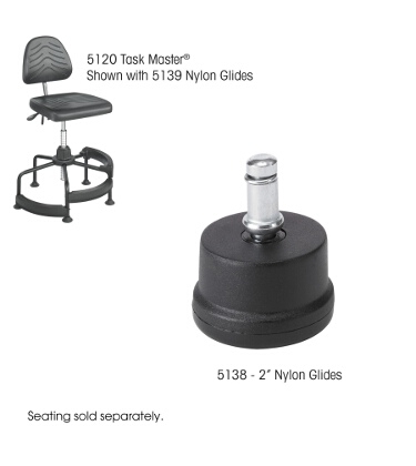 Safco TaskMaster 2 Nylon Glides 5138 ES3197