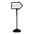 Safco Write Way Directional Sign 4173BL ES3299