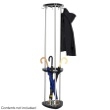 Safco Mode Wood Costumer With Umbrella Rack 4214BL (Black) ES3308
