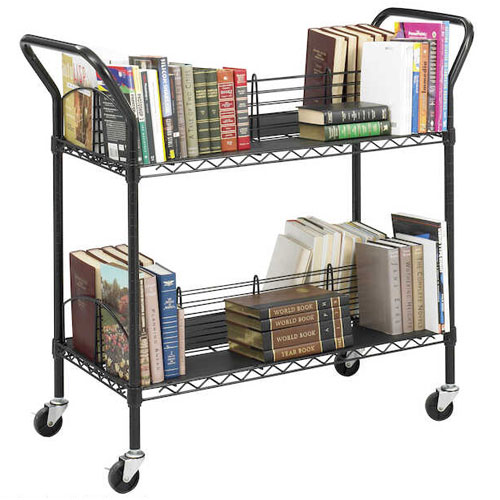 Safco Wire Book Cart 5333BL ES3384
