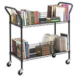 Safco Wire Book Cart 5333BL ES3384