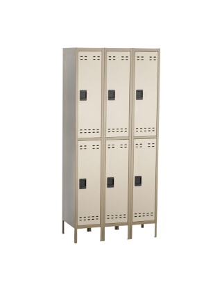 Safco Double Tier Locker 3 Column 5526TN ES3428