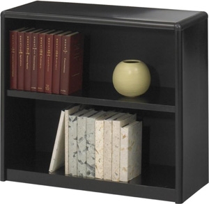 Safco 2-Shelf ValueMate Economy Bookcase 7170BL ES3450