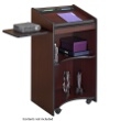 Safco Executive Mobile Lectern 8918MH (Mahogany) ES3491