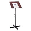 Safco Adjustable Speaker Stand 8921MH (Mahogany) ES3497