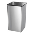 Safco Receptacle Base, 36 Gallon 9663SS (Stainless Steel) ES3566