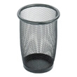 Safco Onyx Mesh Small Round Wastebasket (Qty.3) 9716BL (Black) ES3587