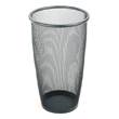 Safco Onyx Mesh Large Round Wastebasket (Qty.3) 9718BL (Black) ES3589