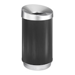 Safco At-Your-Disposal Vertex 38 Gallon 9799BL (Black) ES3619