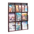 Safco Expose 9 Magazine 18 Pamphlet Display 5702MH ES3762
