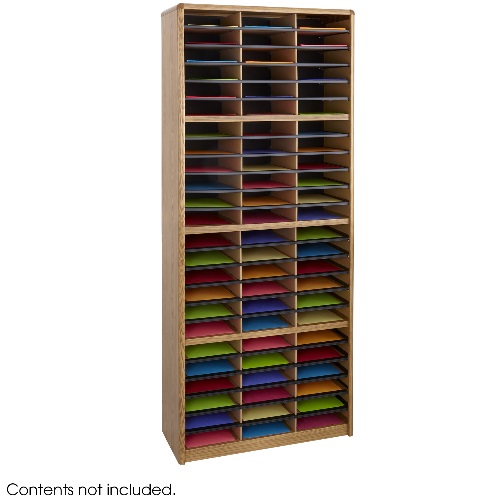 Safco Value Sorter Literature Organizer, 72 Compartment ES3786 7131MO