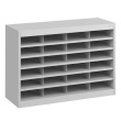 Safco E-Z Stor Literature Organizer, 24 Letter Size Compartments 9211GRR (Gray) ES3796