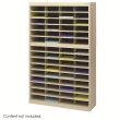 Safco E-Z Stor Literature Organizer, 60 Letter Size Compartments 9231TSR (Tropic Sand) ES3804