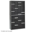 Safco E-Z Stor Literature Organizer, 72 Letter Size Compartments 9241BLR (Black) ES3805