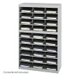 Safco E-Z Stor Steel Project Organizer, 30 Compartments 9274GR (Gray) ES3808