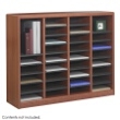 Safco E-Z Stor Wood Literature Organizer, 36 Compartments 9321CY ES3813