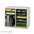 Safco Wood Adjustable Literature Organizer - 12 Compartment 9420GR (Gray) ES3836