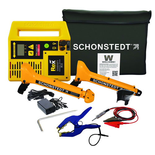 Schonstedt MPC-REX - Combination Kit - REX System with GA-92XTd Magnetic Locator and Large Heavy Duty conductive Clip ES8631