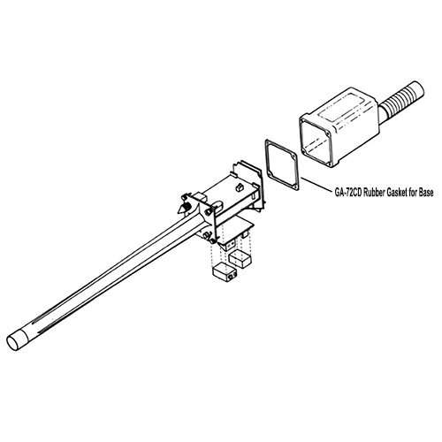  Schonstedt Rubber Gasket for Base of GA-72CD Magnetic Locator - 208323