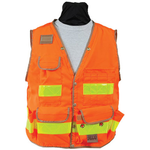 Seco 8069 Series Class 2 Safety Vest with Mesh Back