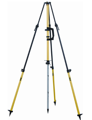 Seco Fixed-Height GPS Antenna Tripod with Collapsible Center Staff ES2091