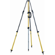 Seco Graduated Collapsible GPS Antenna Tripod with Collapsible Center Staff (3 Colors Available) ES2091