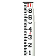 Seco Surveyors SVR Series Rectangular-Oval Fiberglass Leveling Rod - 17' Length (4 Models Available) ES218