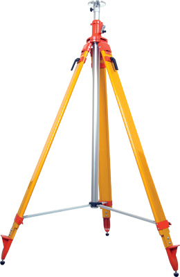 Seco Heavy-Duty Extra-Tall Fiberglass Elevator Tripod 5321-17-ORG ES2184