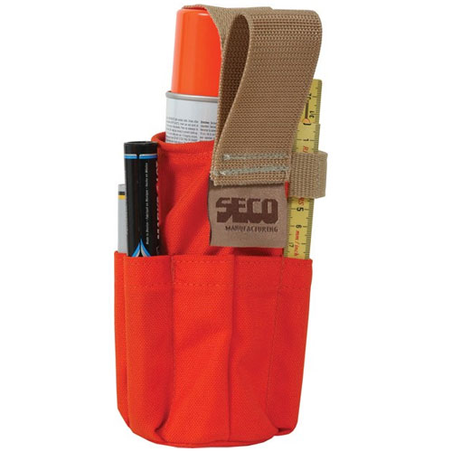 Seco Spray Can Holder with Pockets 8098-10-ORG ES2655