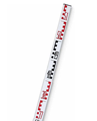 Seco SVR Series Rectangular-Oval Fiberglass Leveling Rod - 5.18 Meter Length(2 Models Available)