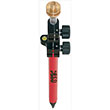 Seco Mini 5.1 ft (1.55 m) TLV Pole - Red (5500-23) ES7939