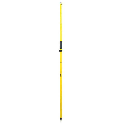  Seco 2 m GPS Rover Rod with Cable Slot - Standard Yellow - 5125-06-YEL