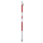 Seco 8.5 ft QLV Prism Pole with Fixed Tip - Red and White - 5813-10 ES9964