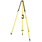 Seco Fixed-Height GPS Antenna Tripod with 2m Center Staff, Standard Yellow - 5115-00-YEL ET12224