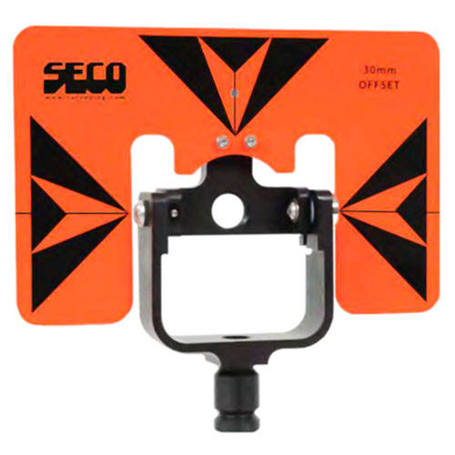 Photograph of Seco Rear Locking 62 mm Premier Prism Holder with 6&quot; x 9&quot; Target - (3 Colors Available)