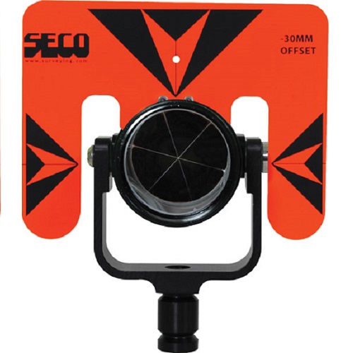 Seco Rear Locking 62 mm Premier Prism Holder with 5.5" x 7" Target - (3 Colors Available)