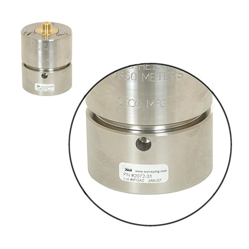  Seco Bottom Monument Mounts for 2-inch Pipe with MPT 2 x 11-1/2 TPI - 2072-31-002