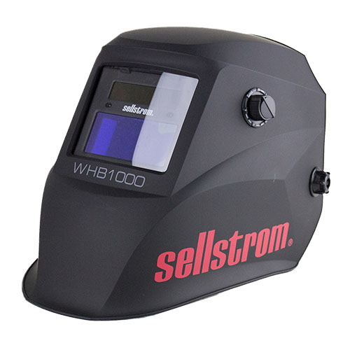 Sellstrom Advantage Series Auto Darkening Welding Helmet with ADF - Black - S26100