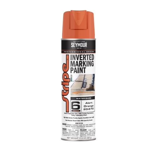 Seymour Stripe 6-Series Inverted Ground Marking Paint 20oz (Pack of 12) - (15 Colors Available)