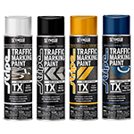 Seymour Stripe Solvent-Based Extra Traffic Marking Paint, Case of 12 Cans - 20oz - (4 Colors Available) ES7488