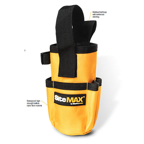 Photograph of the SitePro SiteMax Ballistic Spray Can Holder with Pockets - 21-BPC50P