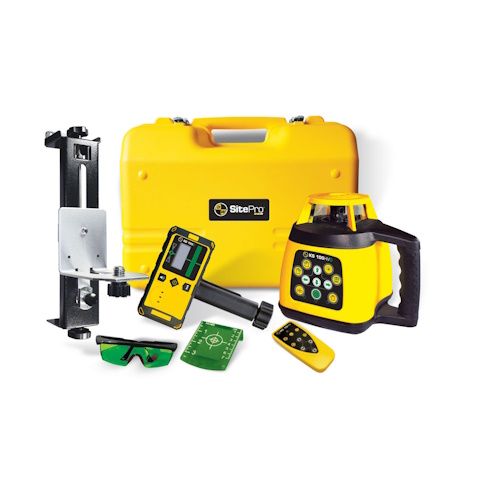 SitePro KS 100HVG Green Beam Rotary Laser - (3 Options Available)