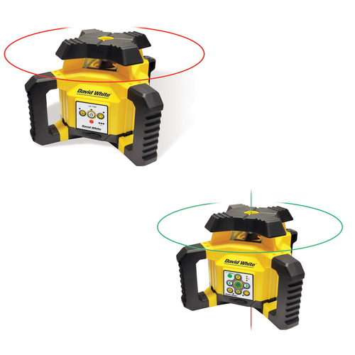 David White Horizontal / Vertical Rotary Lasers - (2 Options Available)