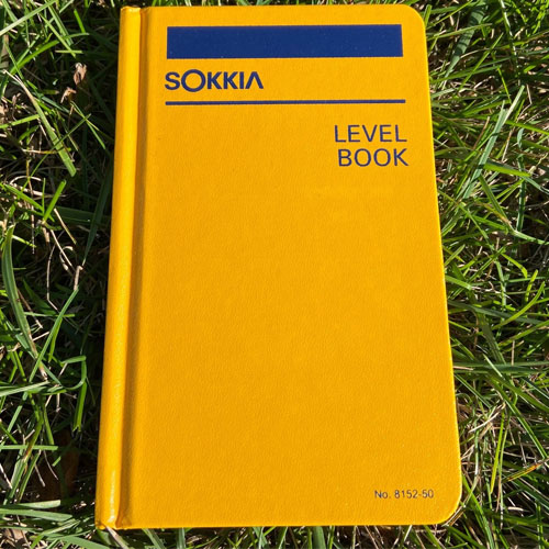 Sokkia Level Book 8152-50