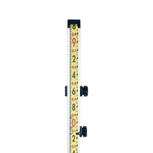  Sokkia 10 ft Direct Elevation Rod Aluminum, Feet/Tenths - (2 Options Available)